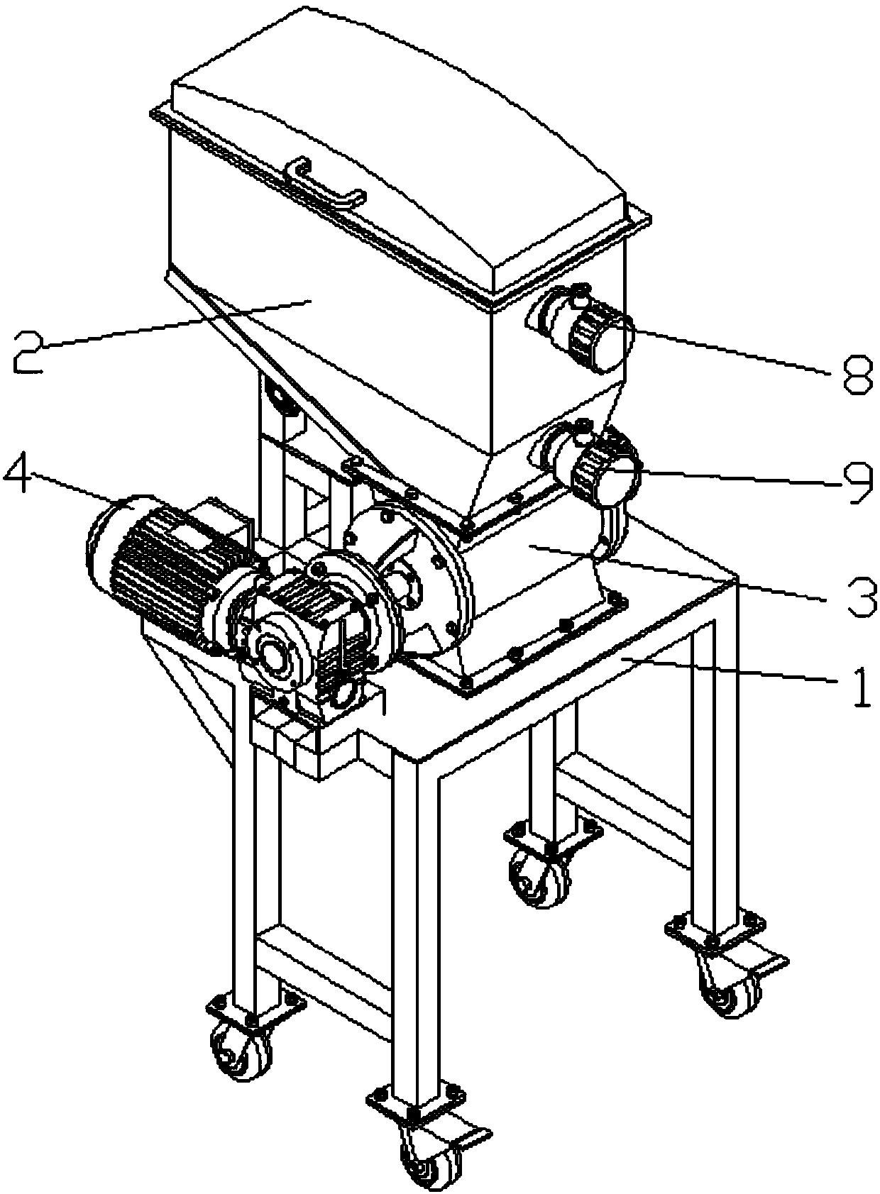 Fully-automatic powder spreading device