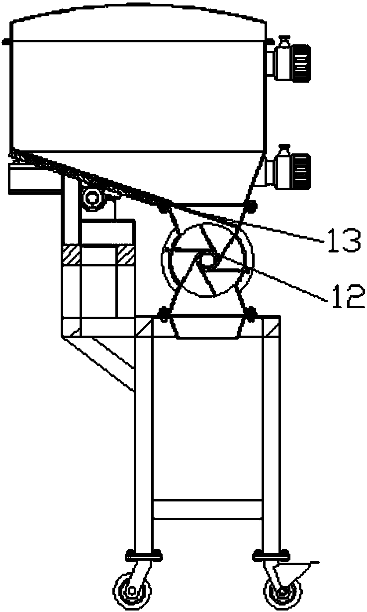 Fully-automatic powder spreading device