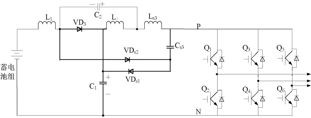 Single-stage boost inverter