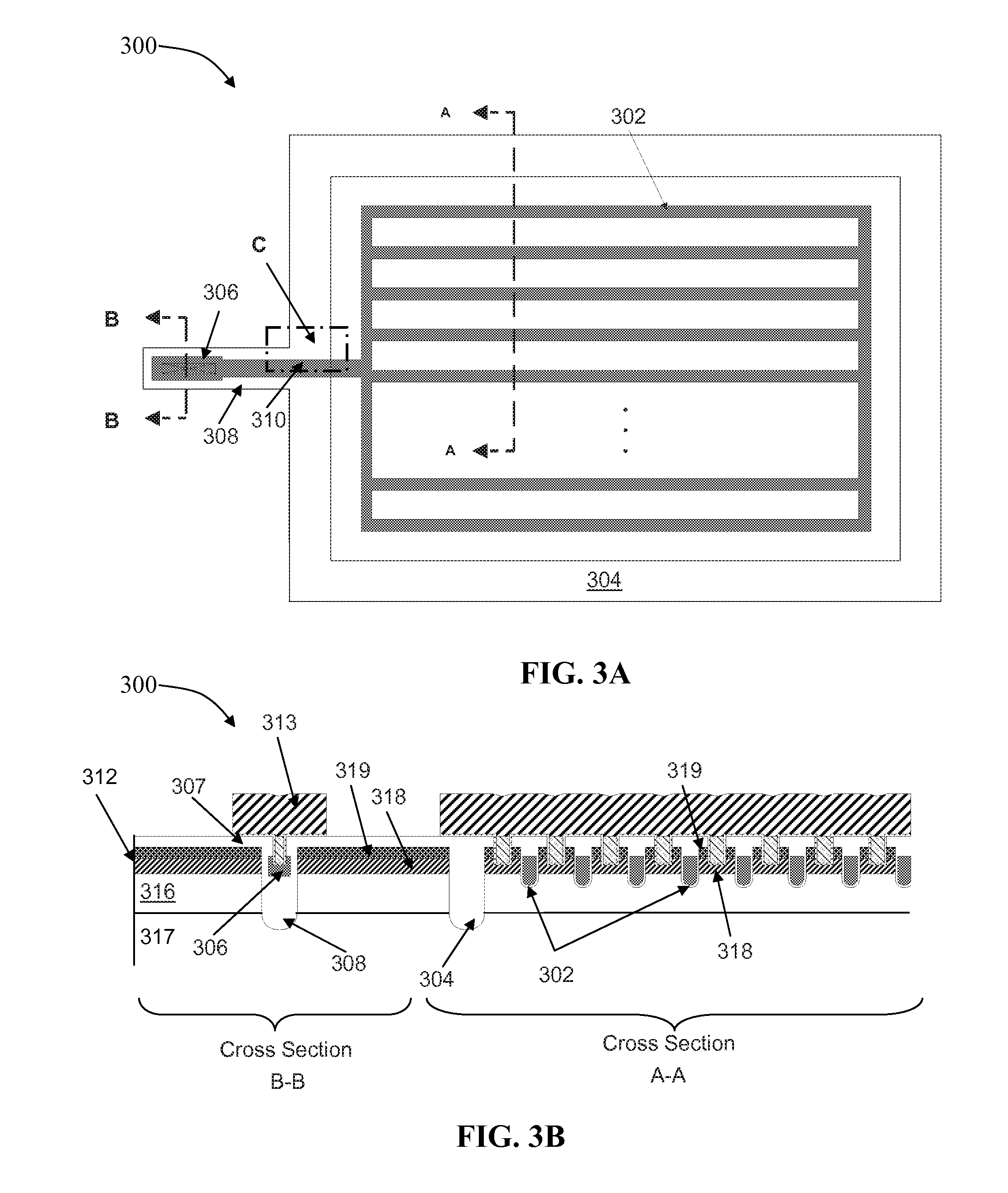 Oxide terminated trench mosfet with three or four masks