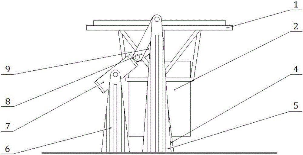 Turnover mechanism for assembling of large parts