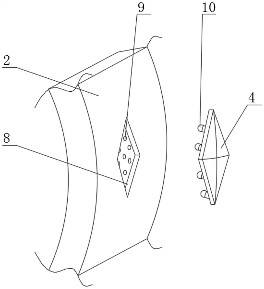 A kind of anti-skid and wear-resistant ceramic roller