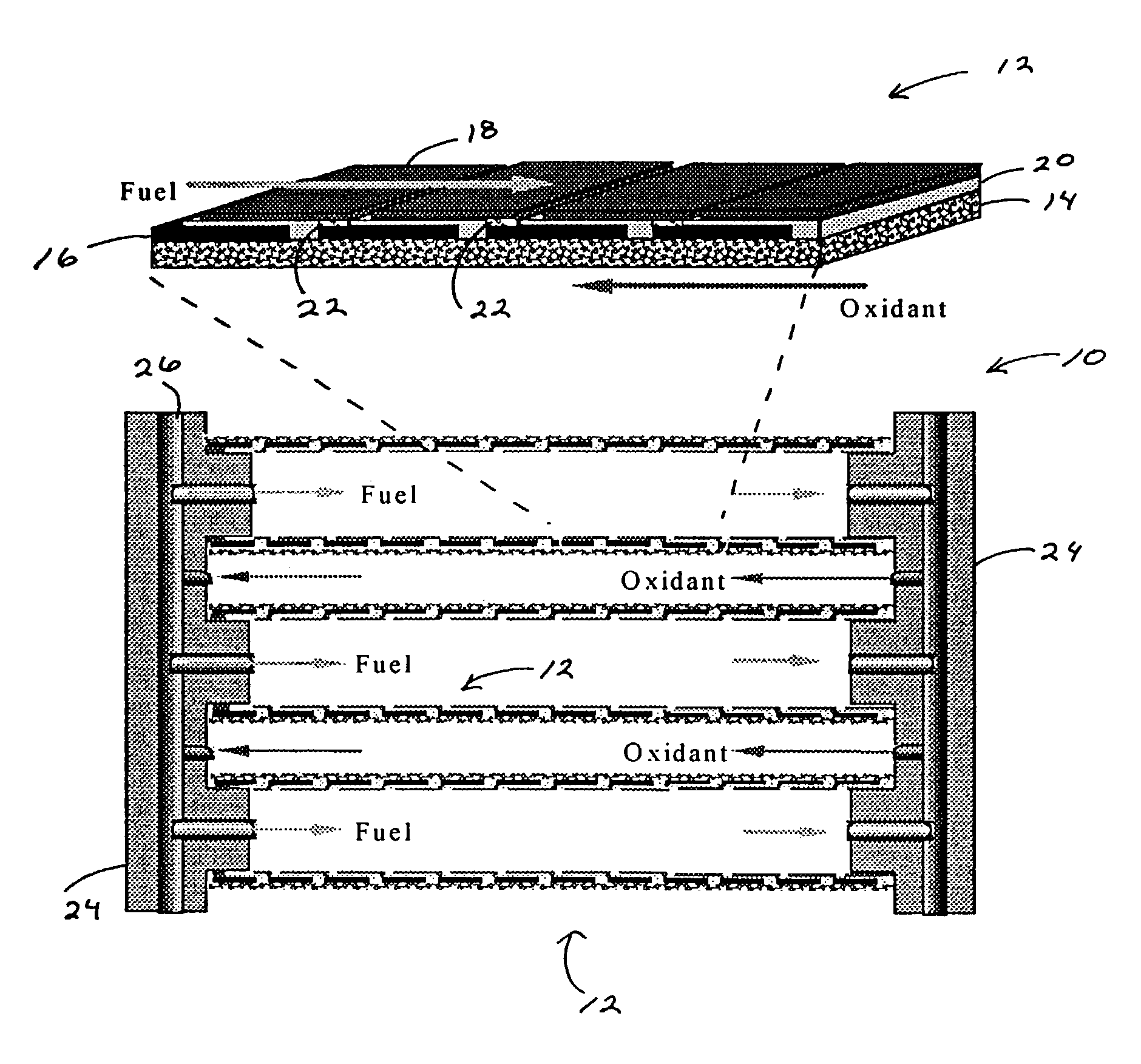 Direct hydrocarbon fuel cells