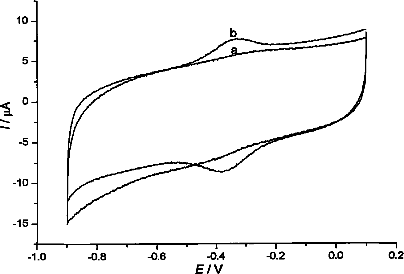 Ampere-type biosensor for detecting benzopyrene as well as preparation method and application thereof