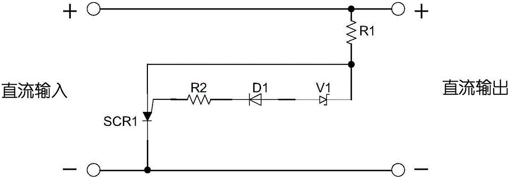 Electricity information acquisition terminal power supply and metering unit protection circuit