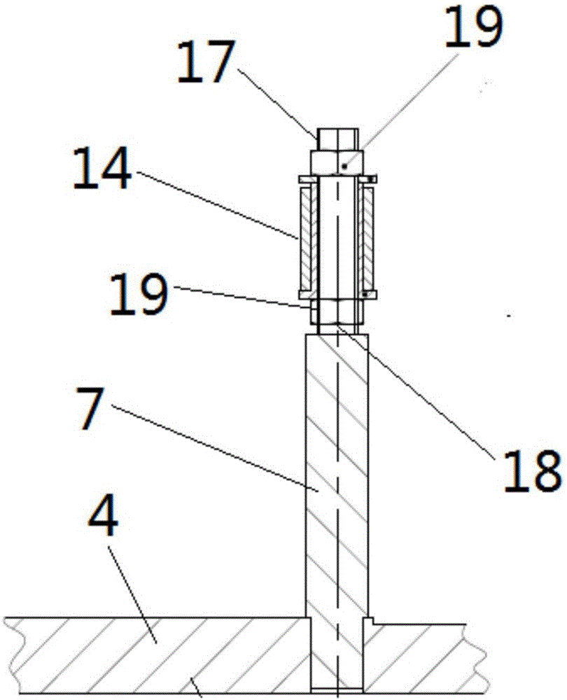 Snap ring press-fitting device for engine piston pin