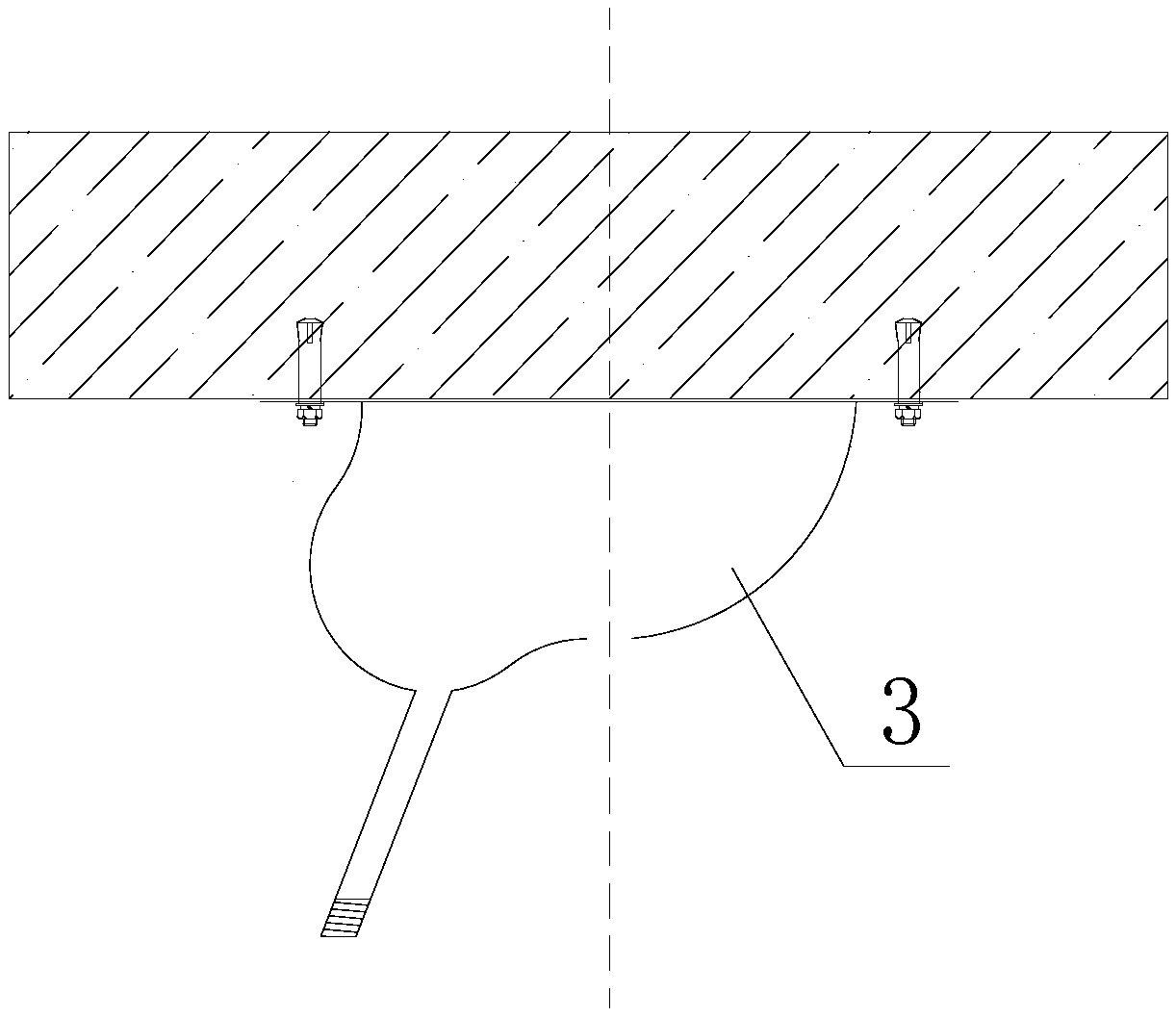 Device and method for detection while drilling of lithological composition of roadway roof