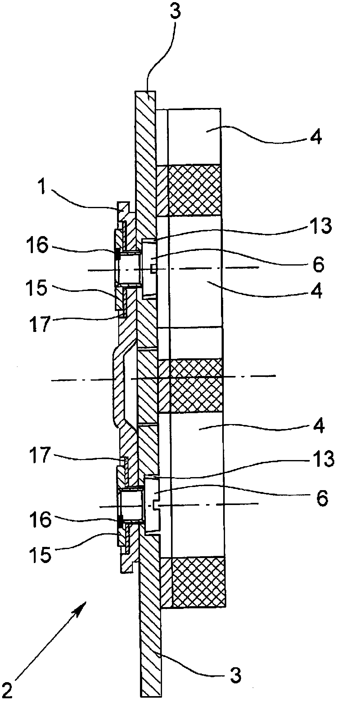 Brake lining for a disc brake and brake lining system