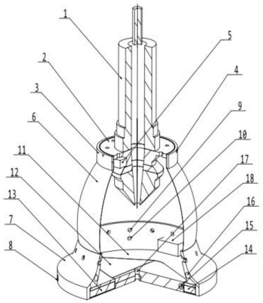 High-adaptability anti-oxidation laser cladding device