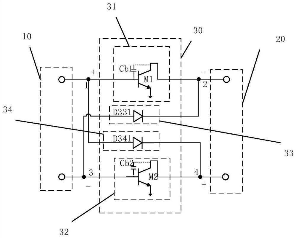 Push-pull power amplification circuit