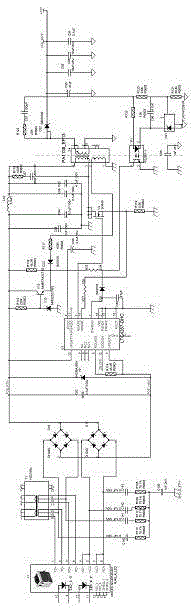 Power source conversion circuit and network camera with same