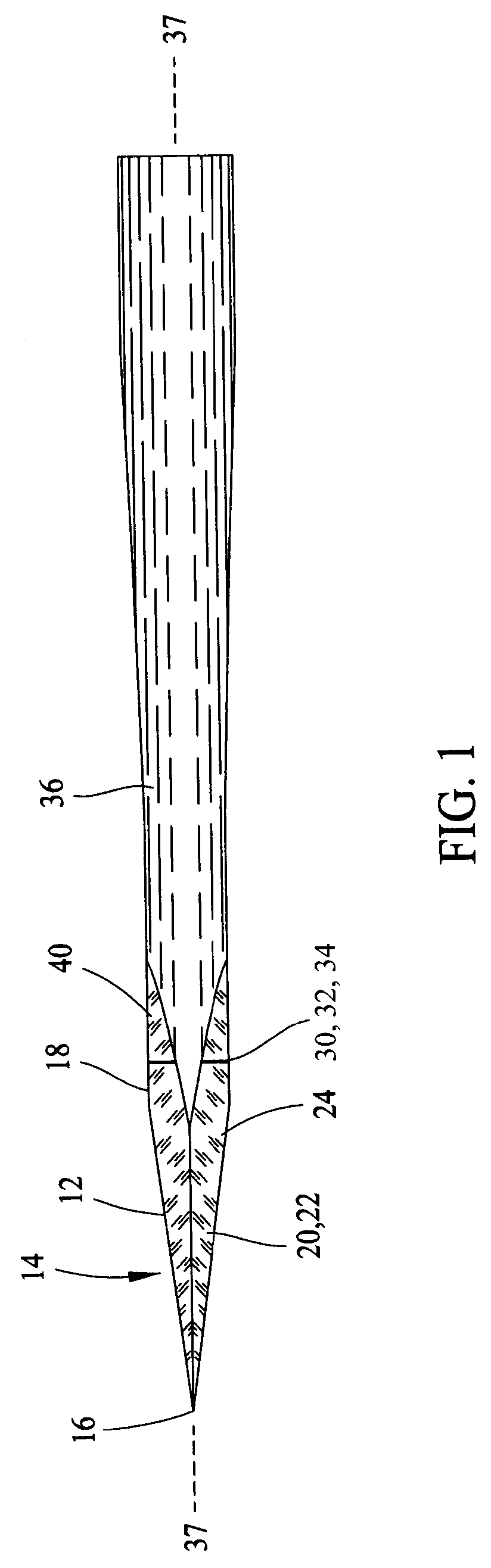 Device for radial optic neurotomy