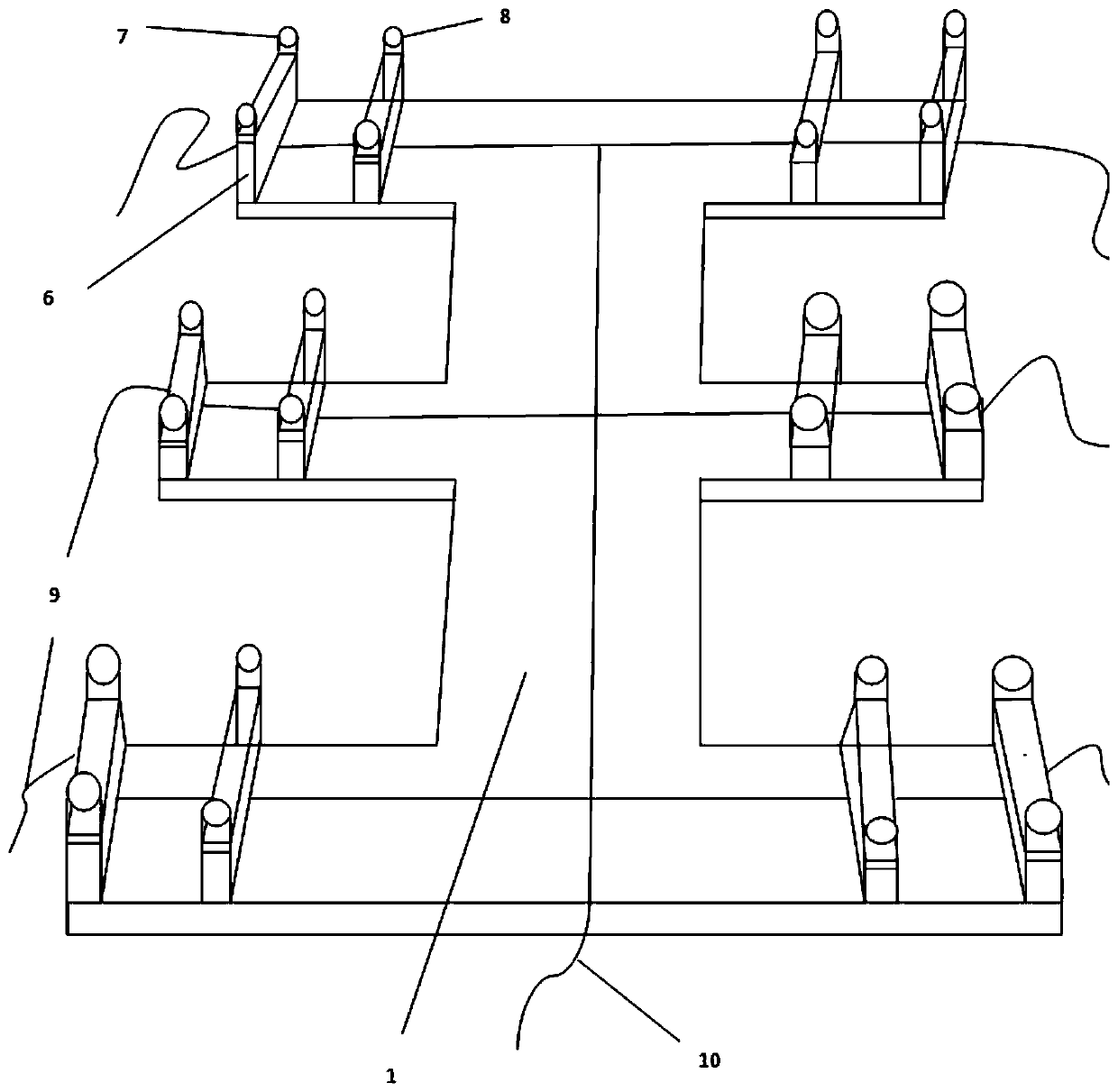 Photostimulation carrying device and photostimulation carrying method for motion control of carp robot