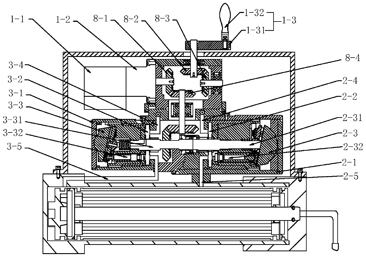 Small manual-electric integrated multi-plunger type seawater desalination machine and seawater desalination method