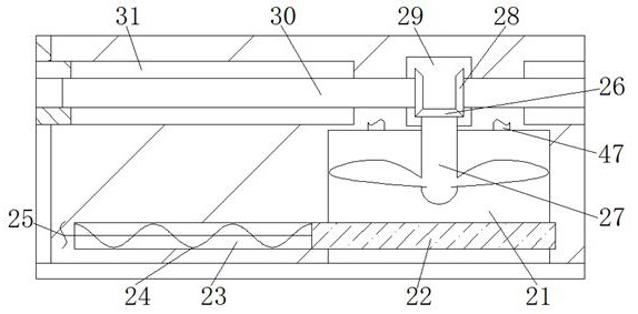 Parachute device with landing protection function