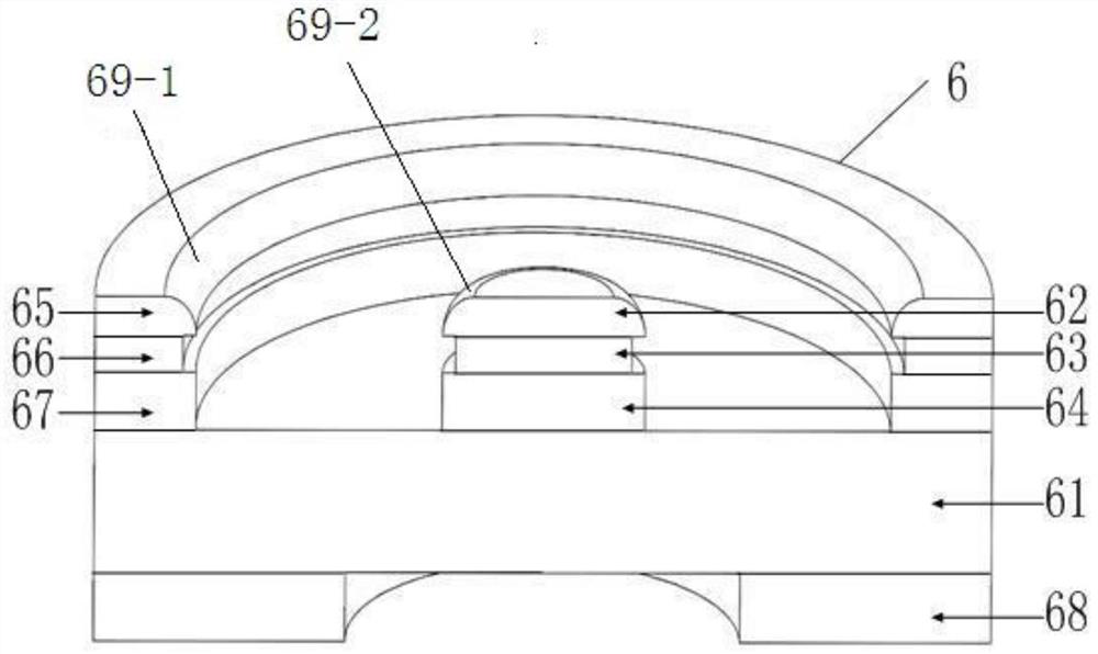 A vehicle flywheel battery with anti-radial gyro effect