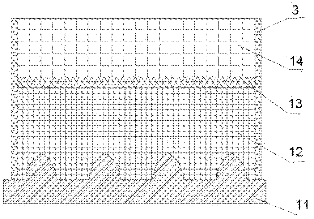 High-power GaN-based vertical structure LED with light extraction microstructure and preparation method thereof