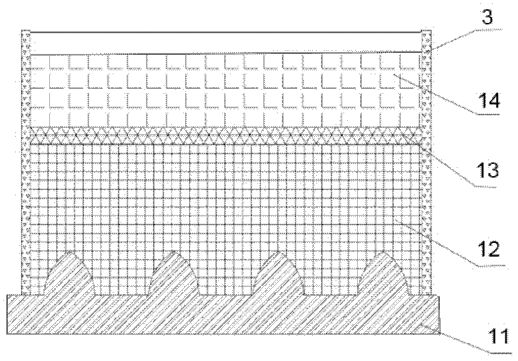 High-power GaN-based vertical structure LED with light extraction microstructure and preparation method thereof