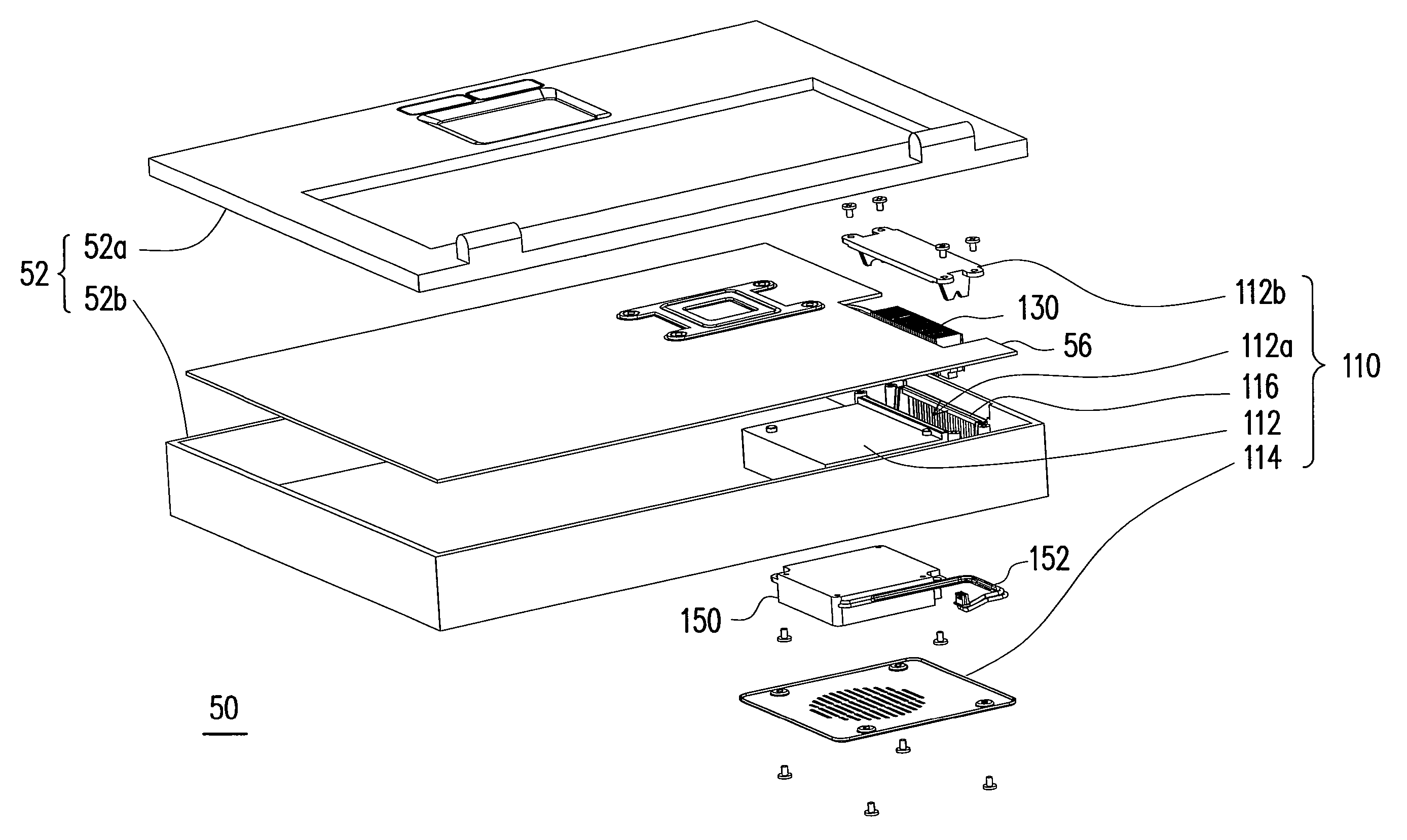 Waterproof thermal management module and portable