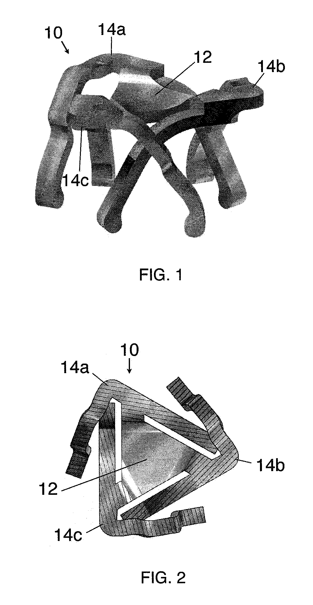 Transducer assemblies for dry applications of transducers