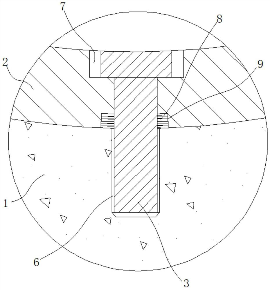 Segment support structure of shield section tunnel communication channel