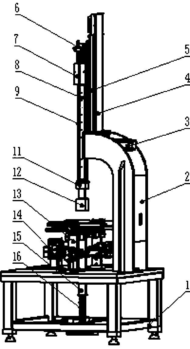 Programmable cylinder-driven carton machine with forming and inward-folding function