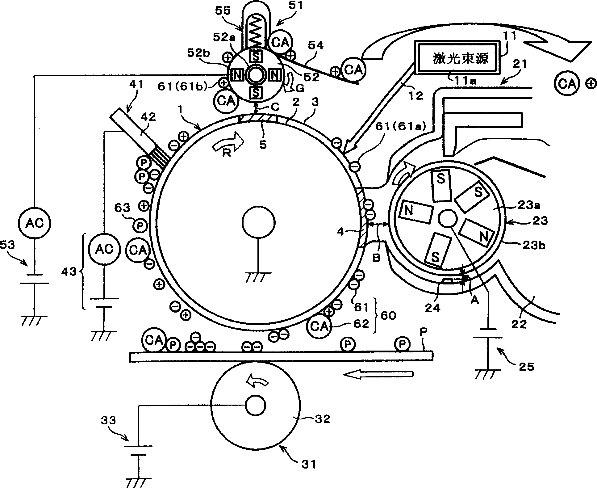 Foreign matter removing mechanism, foreign matter removing method, printing device and printing method