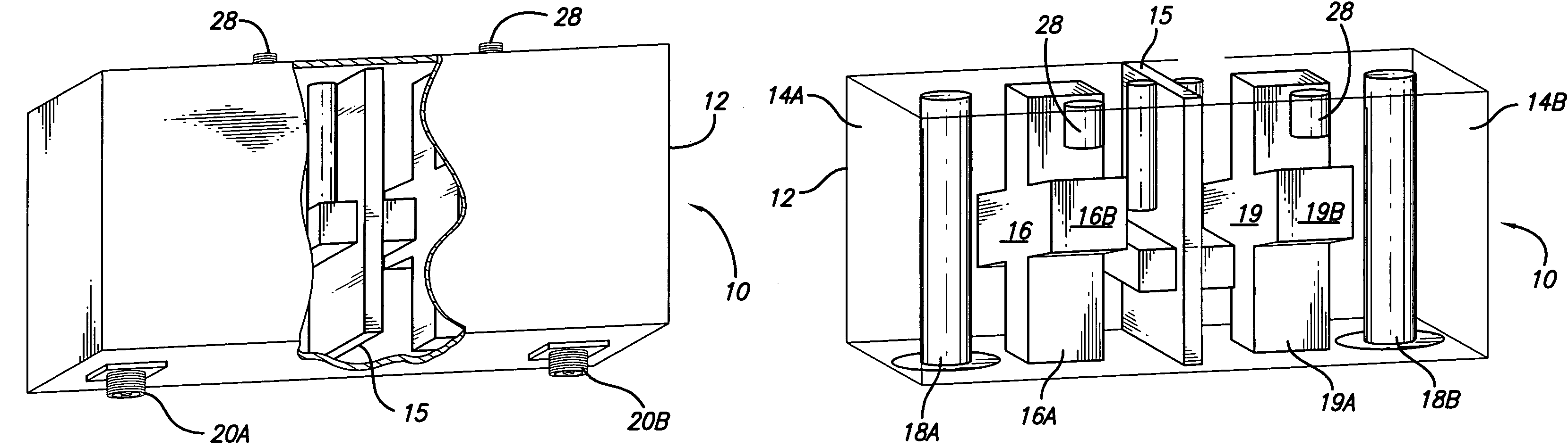 Dual mode ceramic filter