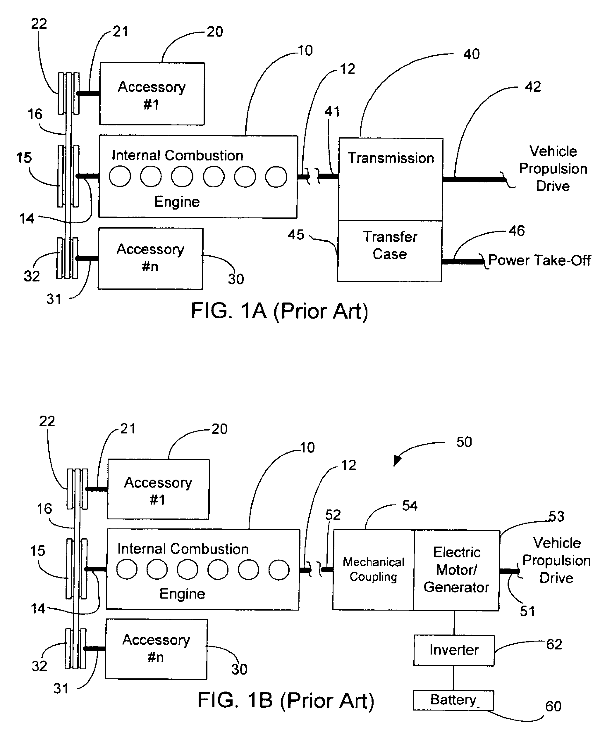 System and method for powering accessories in a hybrid vehicle