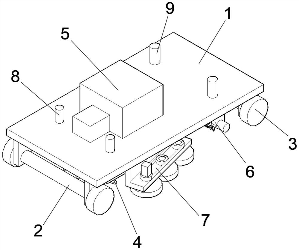 Weeding robot with root crushing function