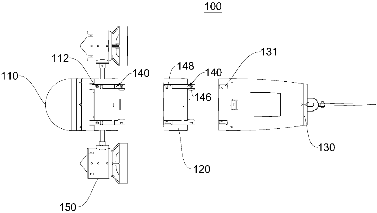 Underwater robot and multifunctional underwater operation device