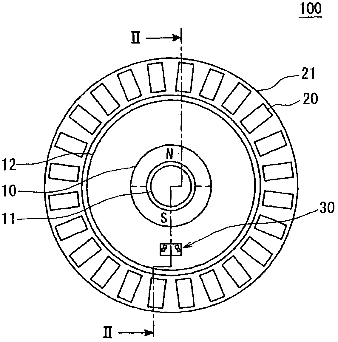 Rotation angle detector