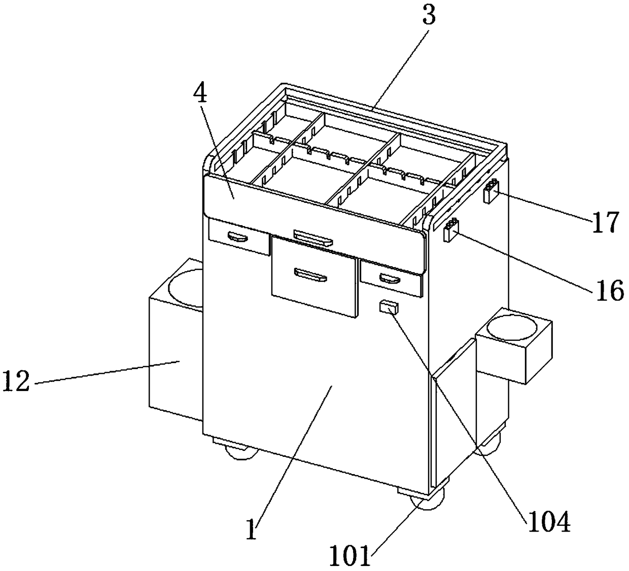 Adjustable intensive medical treatment vehicle