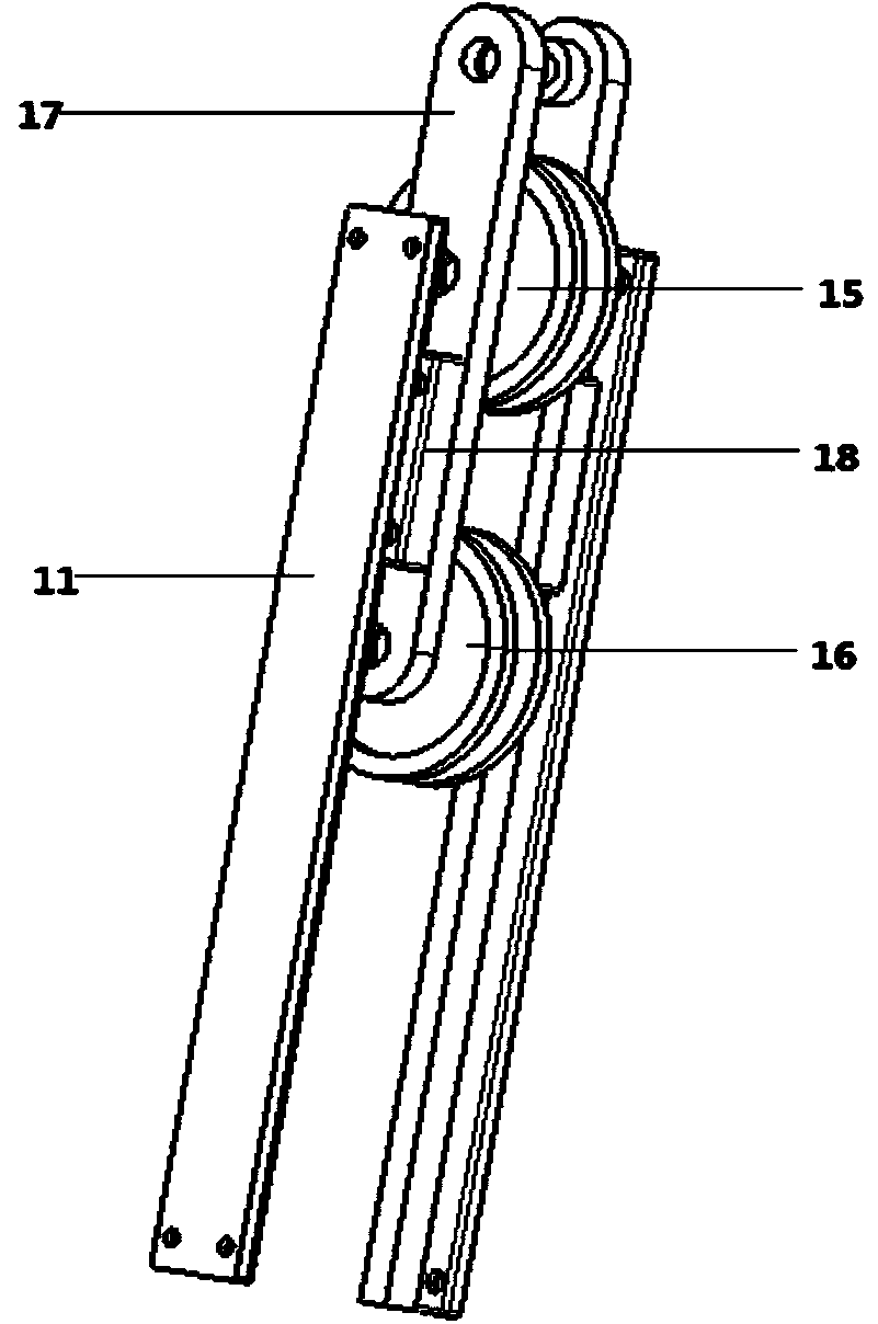 Gravity type hydraulic breaking hammer