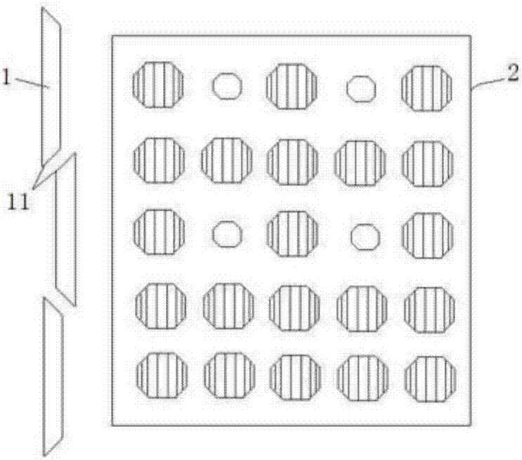 Halftone mask plate