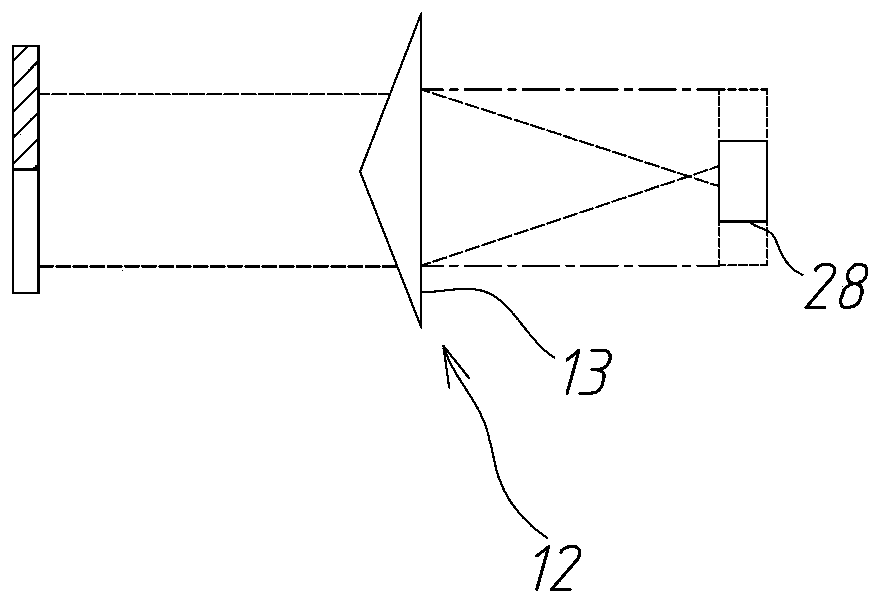 Image segmentation type virtual image display device