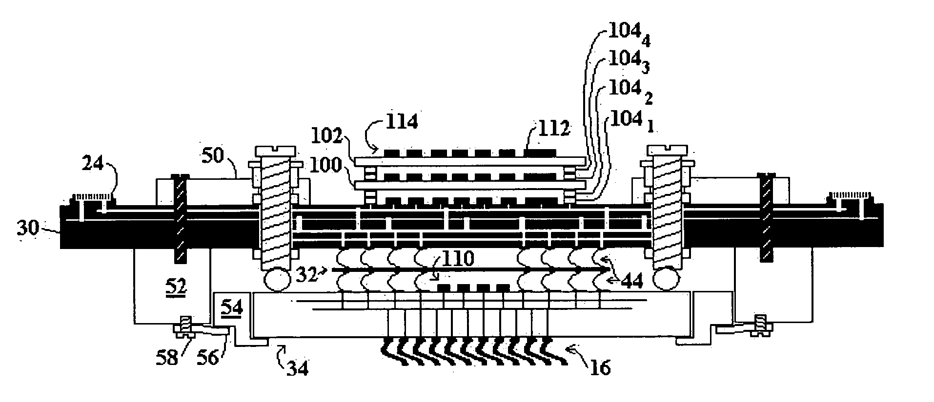 Intelligent probe card architecture