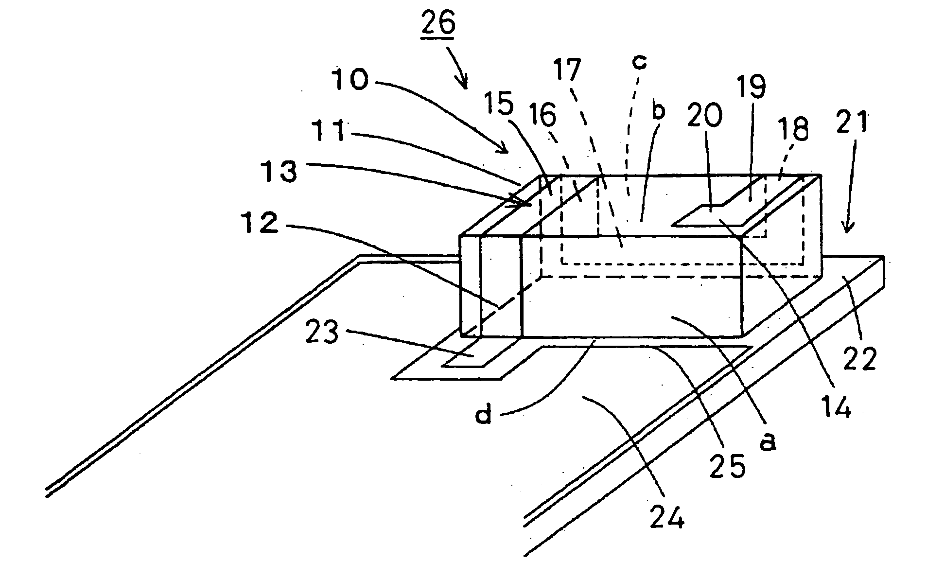 Surface-mount type antenna and antenna apparatus