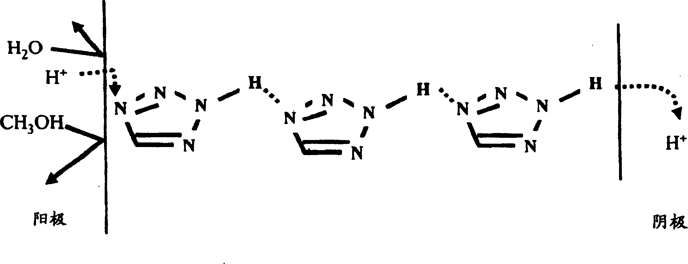 Proton conductivity polymer, catalyst compsn.electrolytic memberane for fuel cell and fuel cell