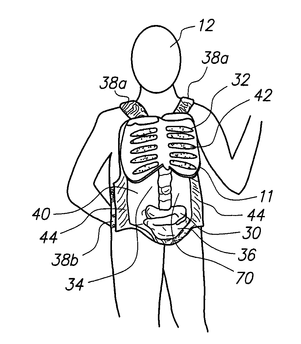 Wearable partial task surgical simulator