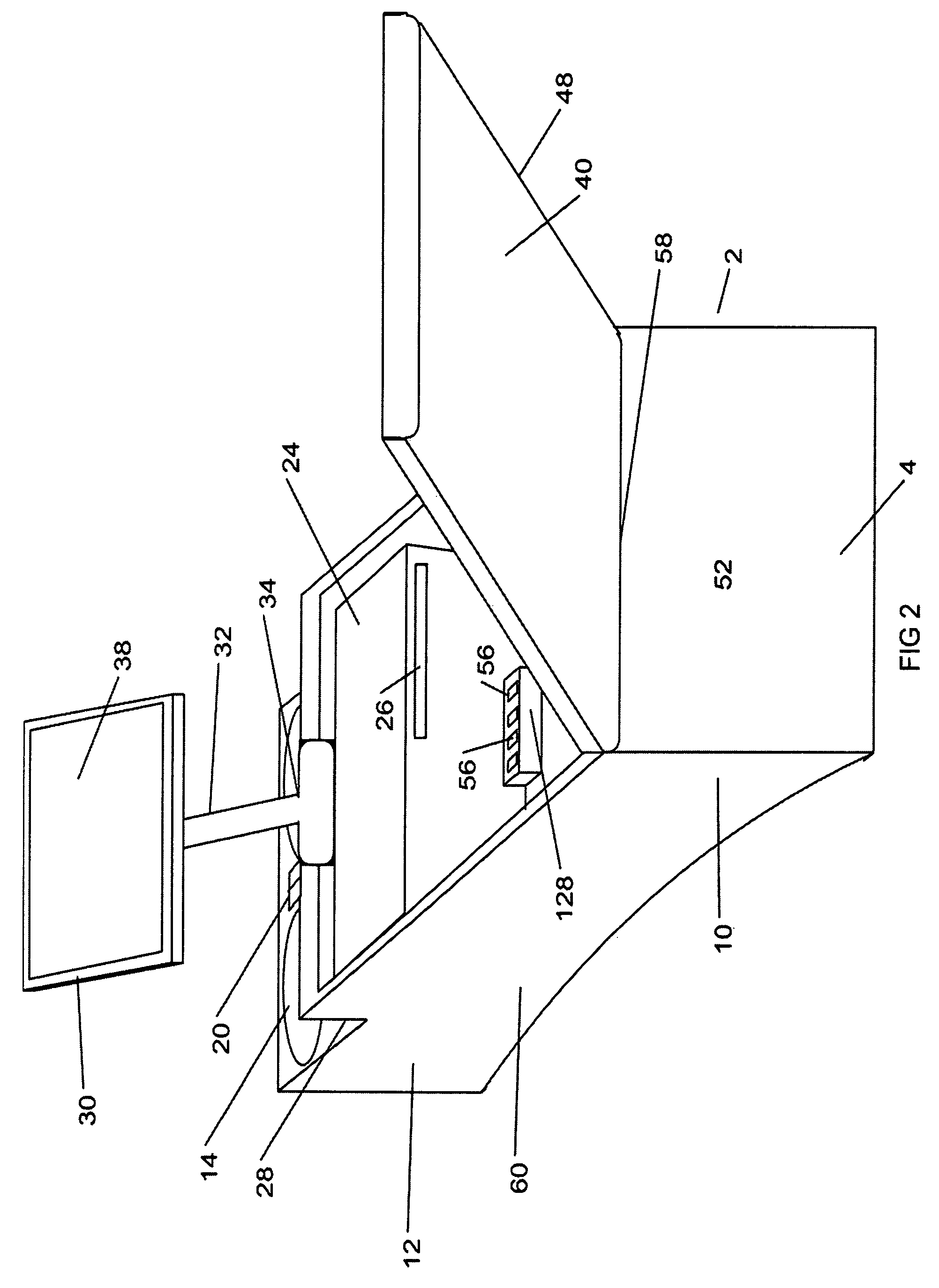 Portable self-contained automobile entertainment and computing system