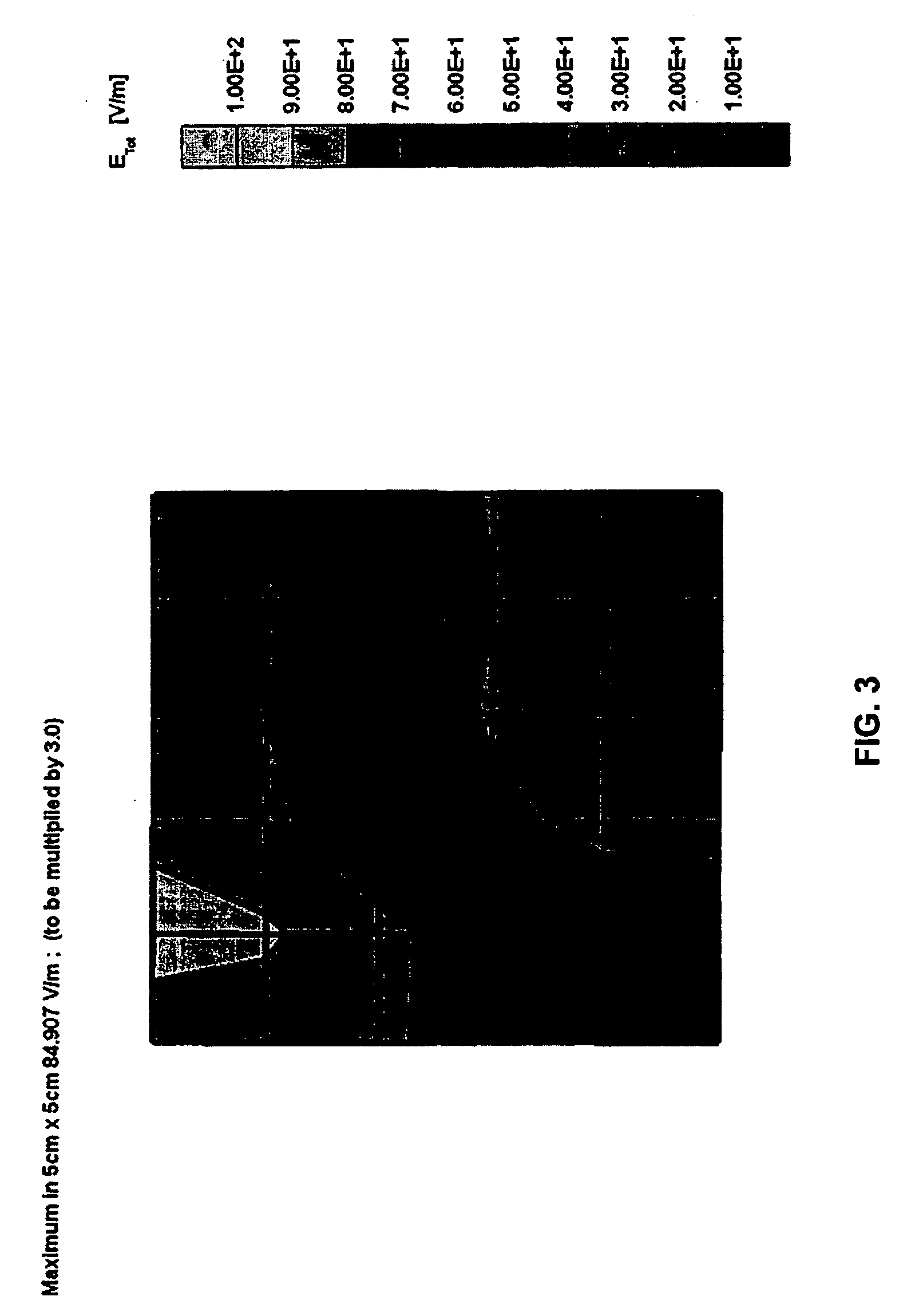 Reduction of near field E-M scattering using high impedance coating materials