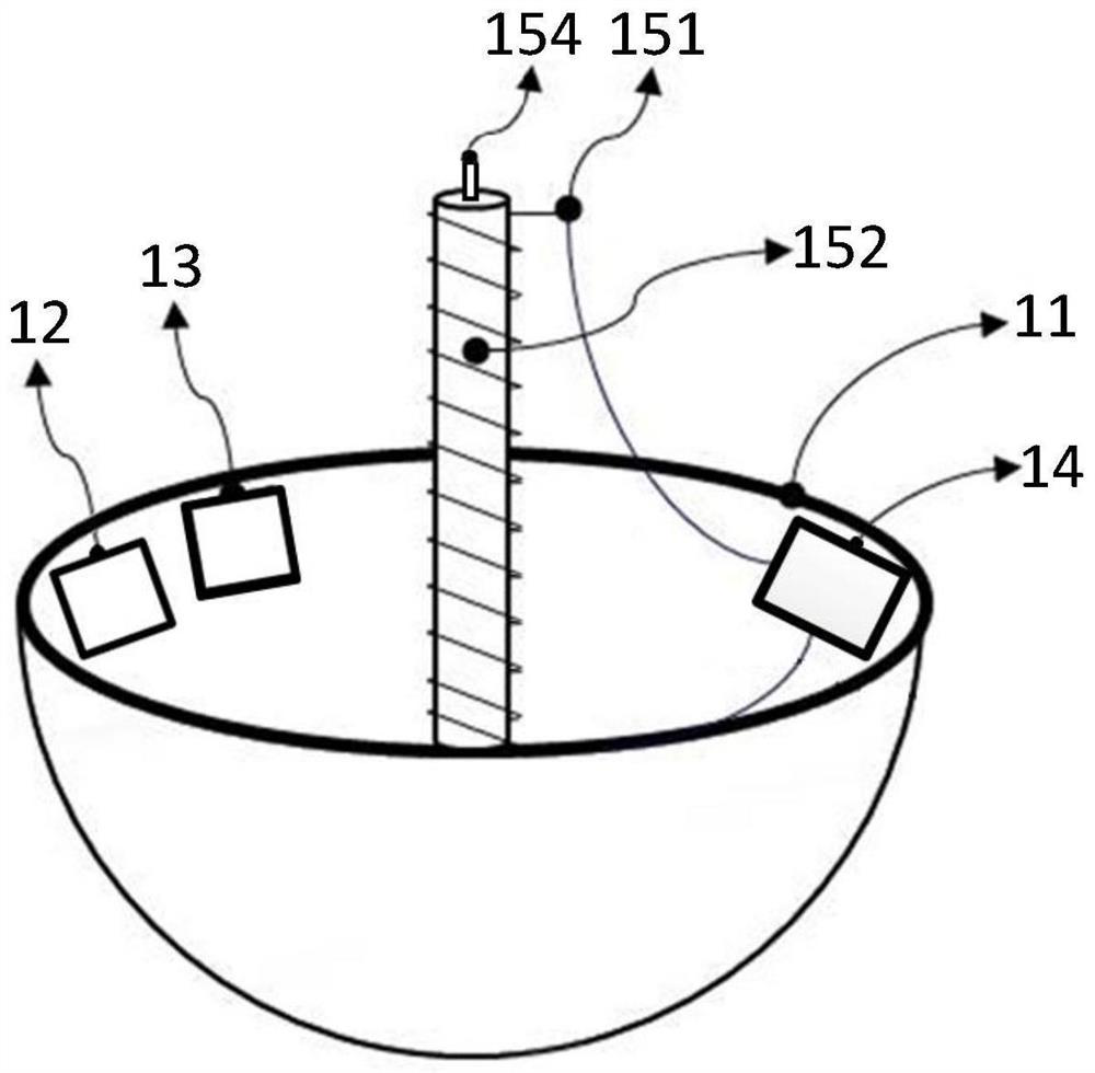 Intelligent internet-of-things washing ball for laundry equipment