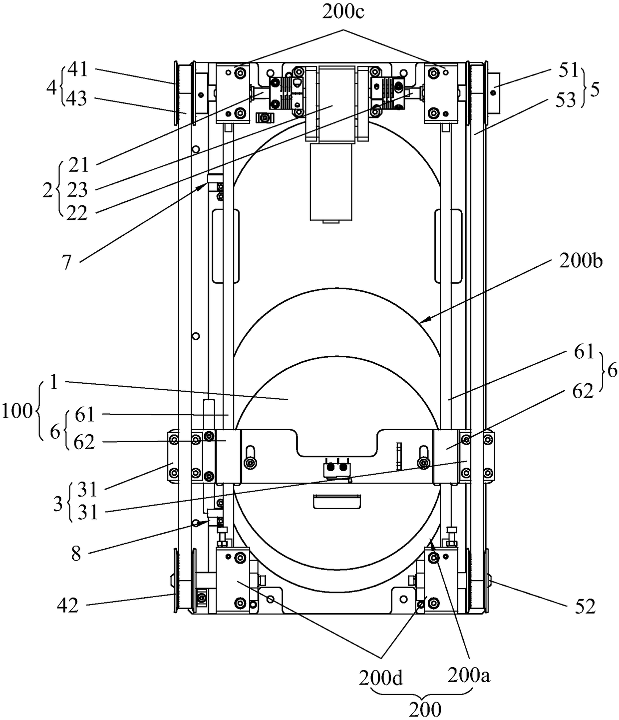 Gate mechanism