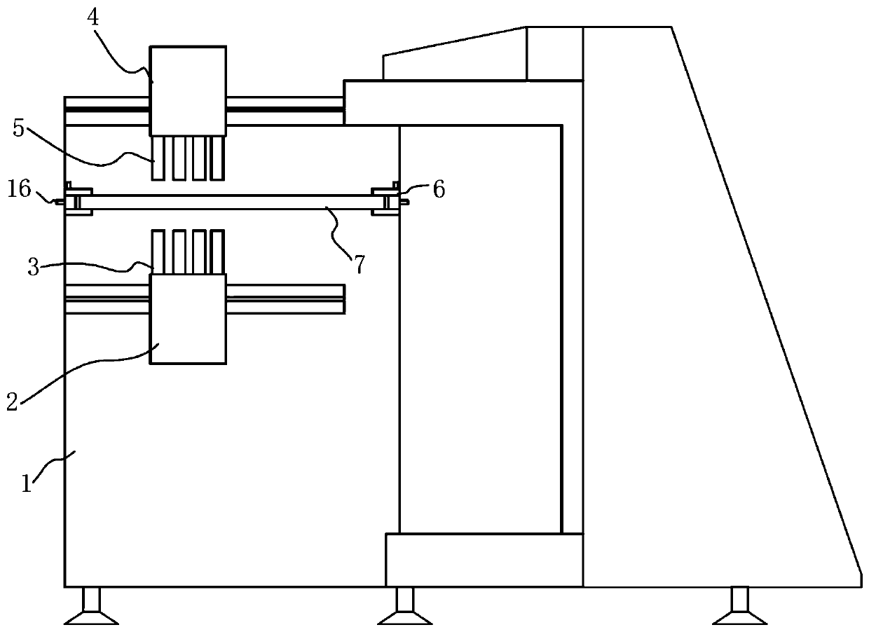 Double-sided printing digital printing machine