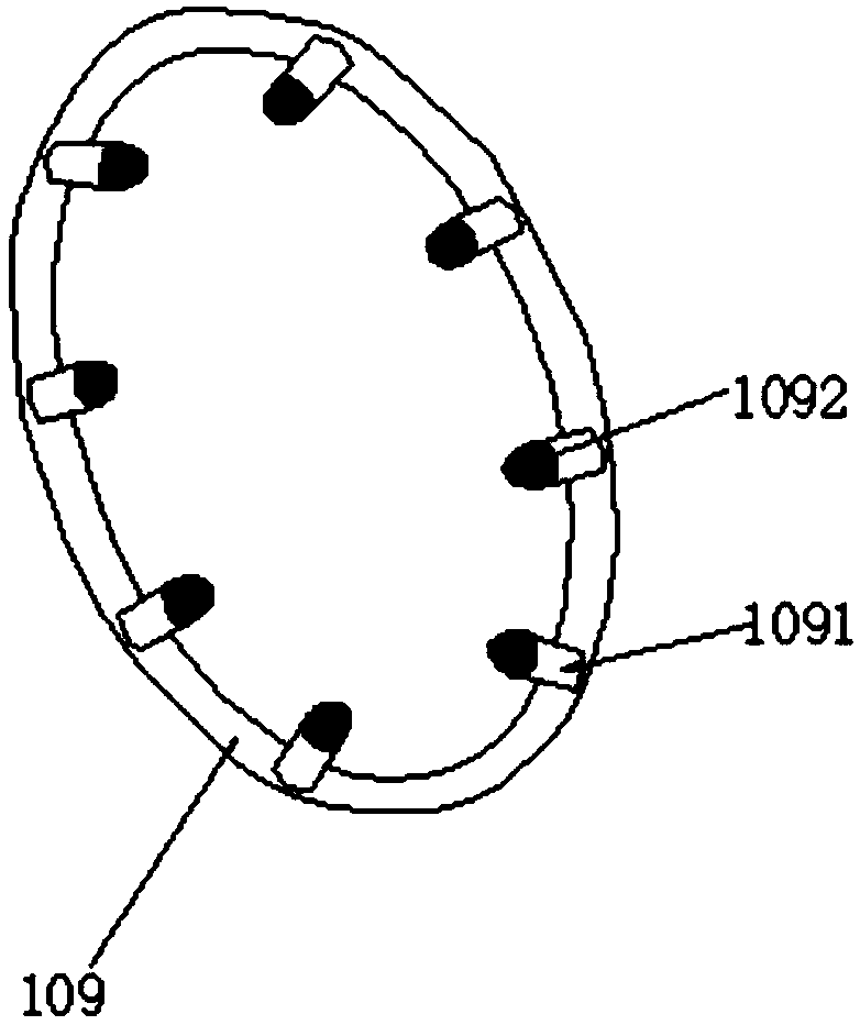 Pest damage eliminating device for gardens and utilization method