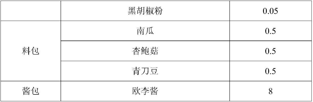 Mashed potatoes and processing method thereof