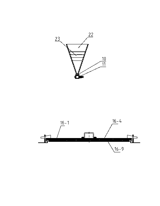 High-temperature bag type pulsed dust collector