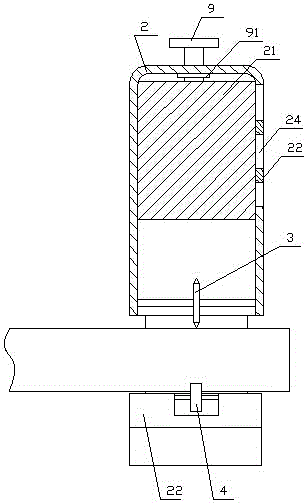 Stripping device of cable insulation shielding layer