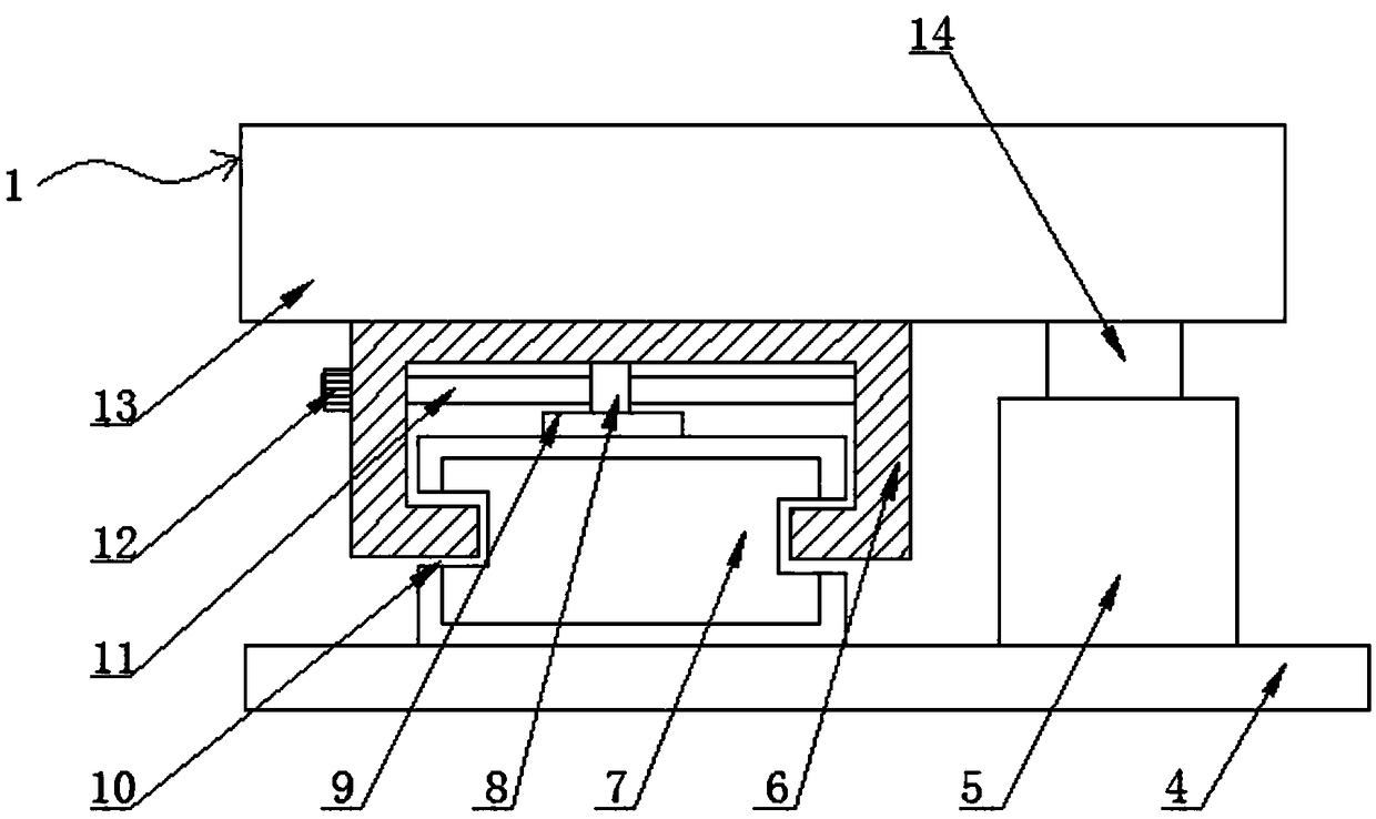 High-pressure nitrogen balance weight balance cylinder system for workpiece machining